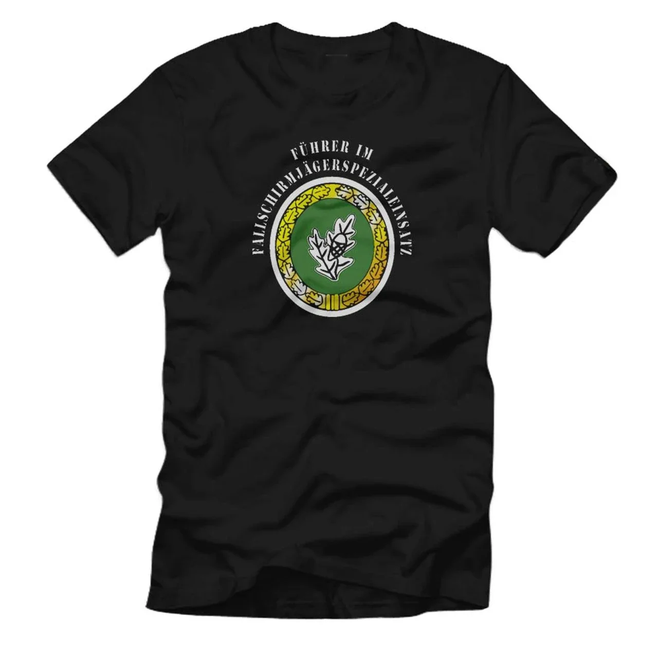 Leader In The Paratrooper Special Mission. Bundeswehr Parachuter T-Shirt. Summer Cotton Short Sleeve O-Neck Mens T Shirt S-3XL