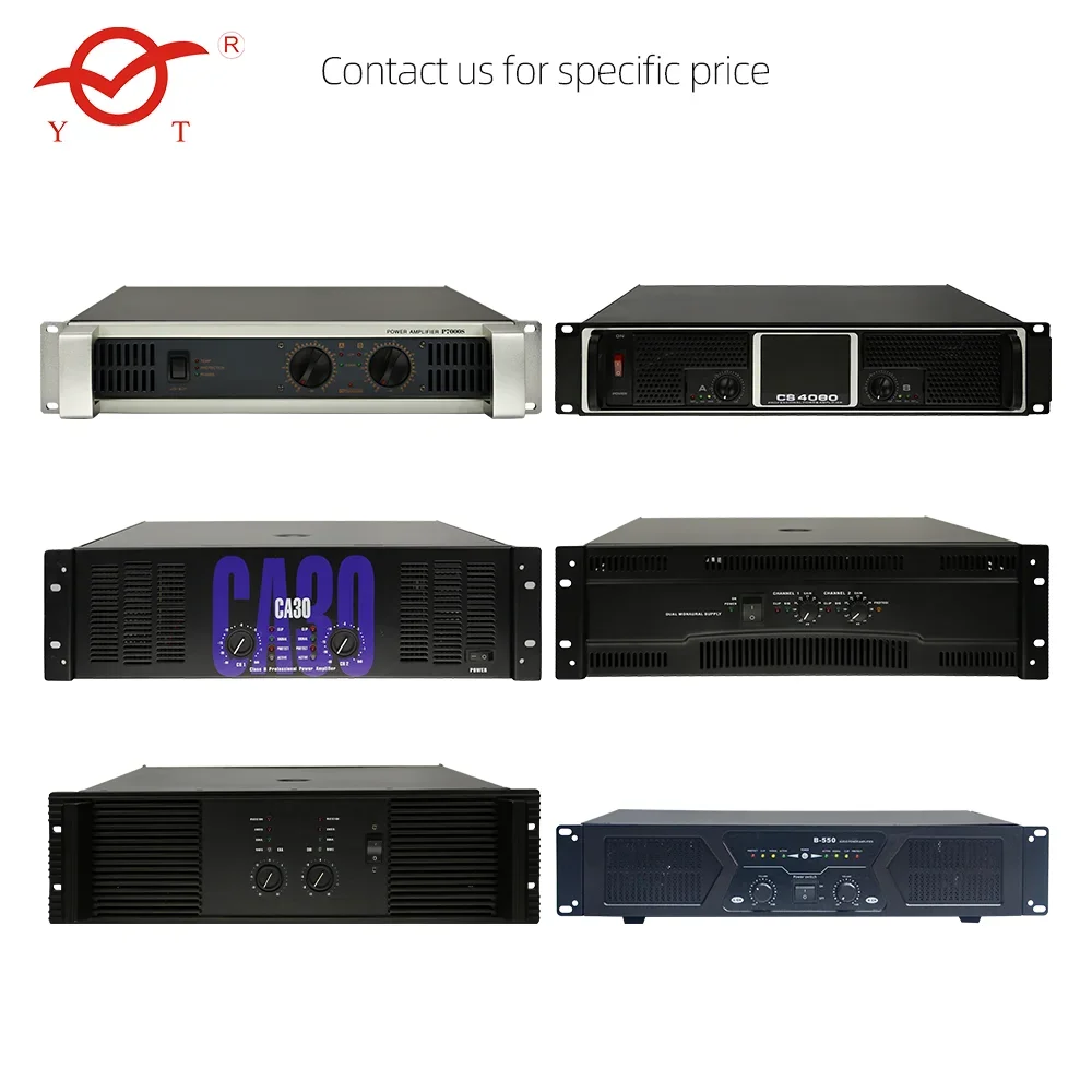 CA2 CA4 CA9 CA12 CA18 CA30 Professional Sound Standard CA20 2000 Watts Crest Audio Power Amplifier