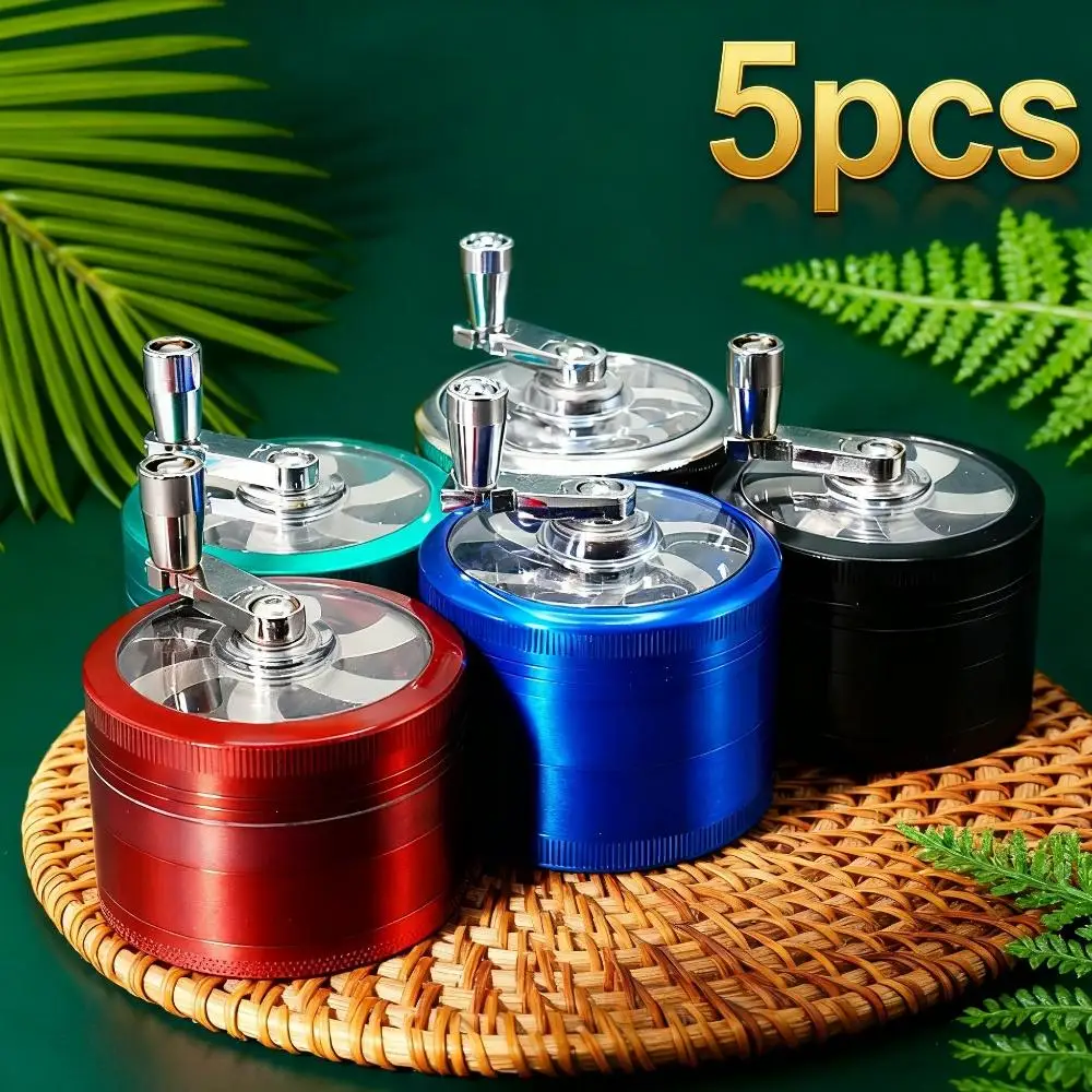 

2.5in Handle Herb Grinder Manual Mortar Spice Mill Pepper Salt Corn Pestle Tobacco Grass Grinder Smoking Cigarette Accessories