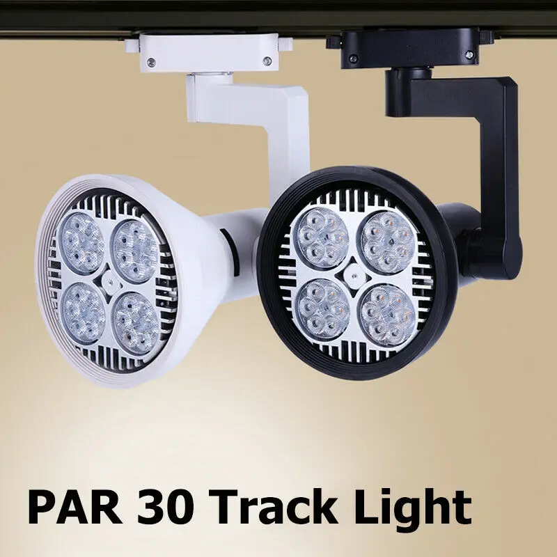 

Adjustable Led Track Lights 25W 35W 45W 220V E27 Ceiling Spot Rail Lighting COB Spotlight Lamp Halogen Lamps Bulb PAR30