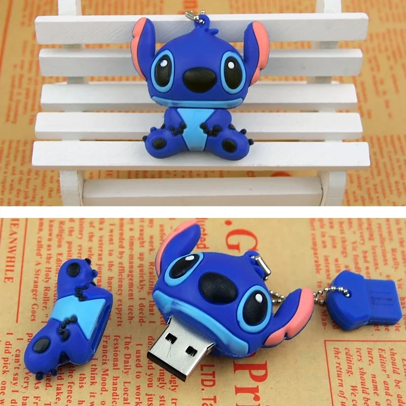 Mini U Disk 64GB 32GB 16GB 8GB Flash Drives Cartoon USB 2.0 Flash Memory Stick Pen Drive External Storage U Disk Gift