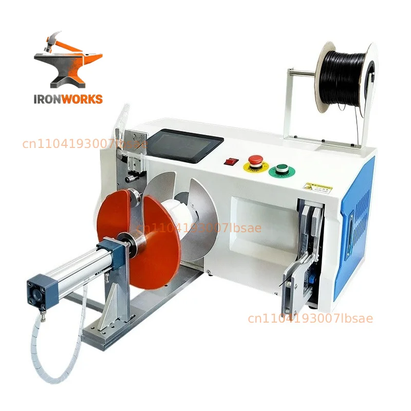 Automatic Bobbin Cable Winder, Industrial High Precision Wire Rewinding Coiling Machine