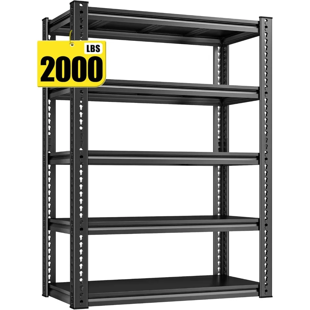 

Storage Rack Garage Shelving Adjustable 5 -Tier Garage Storages Shelves Metal Shelving Units and, Storage Rack