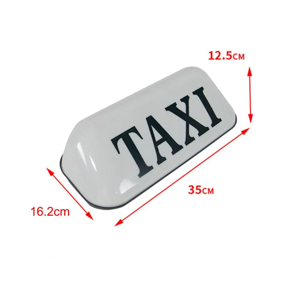 Car Taxi Sign Light Magnetic Taxi Lamp Universal 12v Vehicle Taxi Sign Light with Strong Magnetic Base Super for Auto for Car