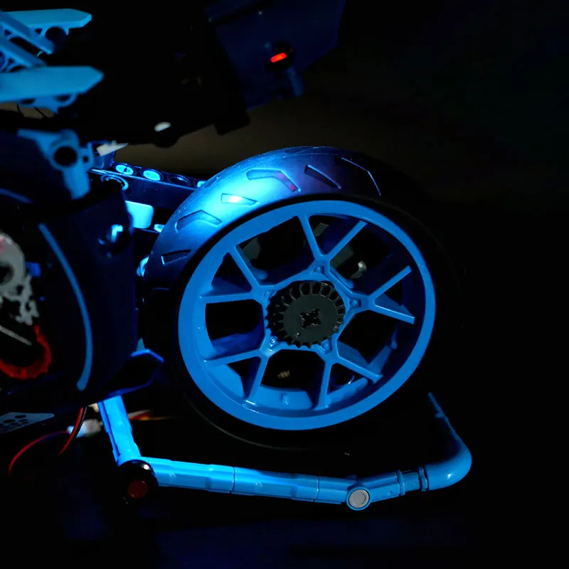 Kit de luz LED para LEGO 10217, coche de carreras, motocicleta, vehículo urbano, regalo DIY (no incluye bloques de construcción, Kits de ladrillos, juegos de modelos)