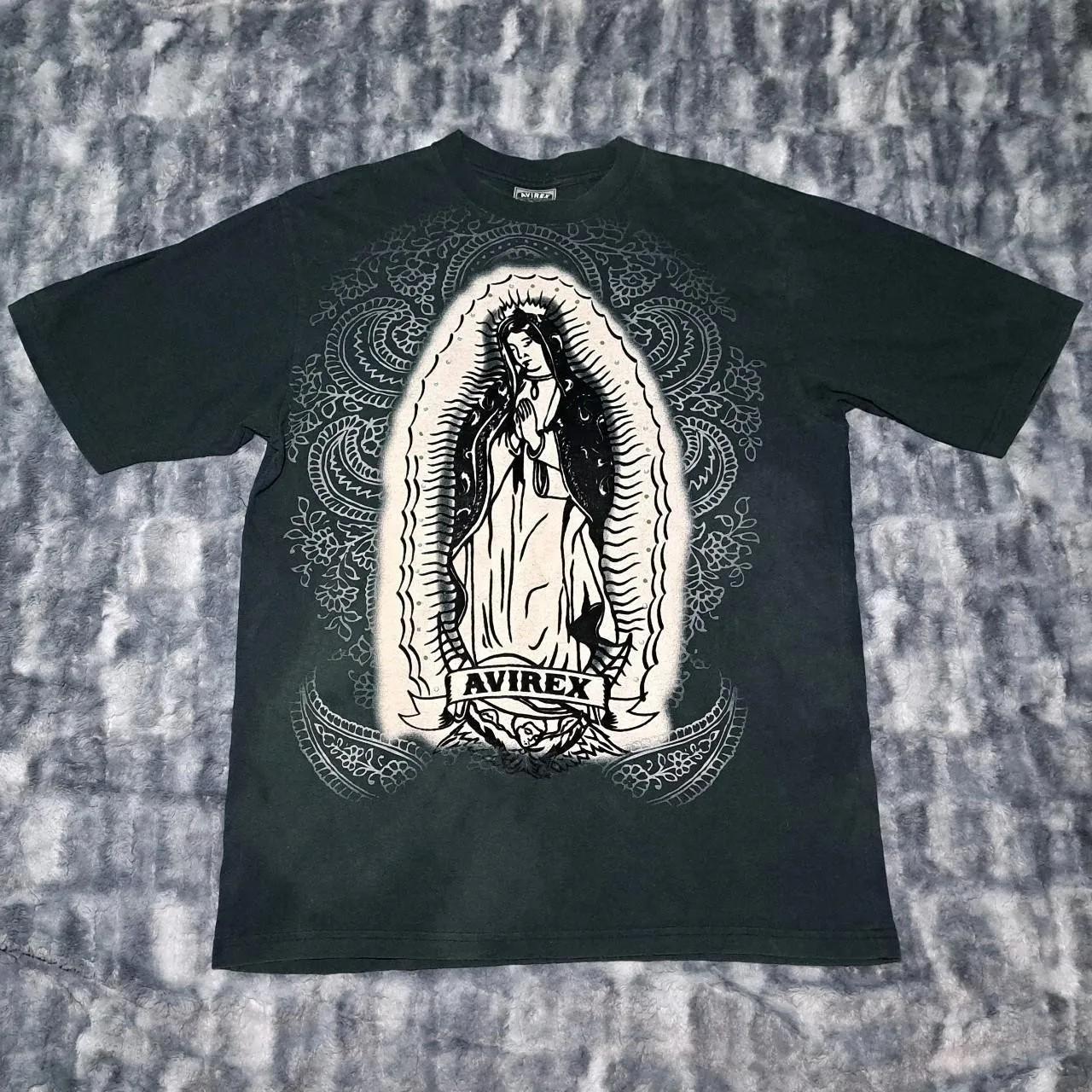 Avirex Jesse Pinkman Virgin Mary Vintage Shirt Size XL
