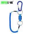 Blue with wire rope