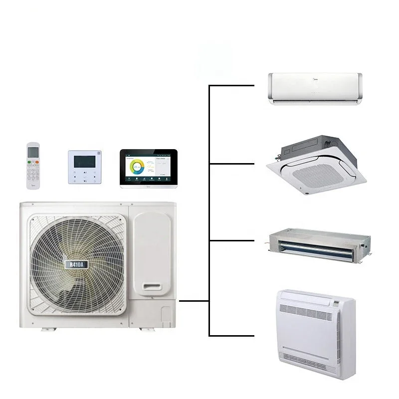 Wholesale 220-240V 50/60Hz Air Conditioner Split Ceiling Cassette Central Air Conditioning