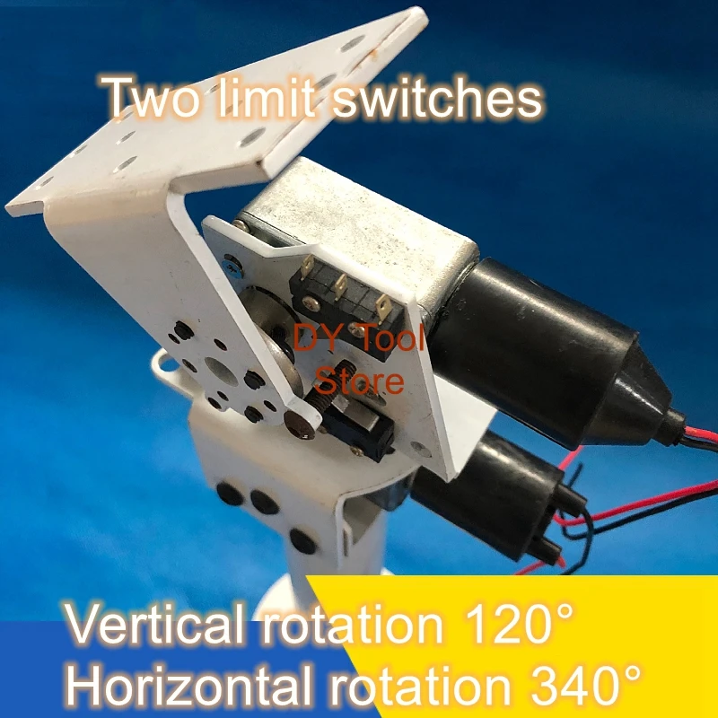 

Dc dual-axis pinion solar tracking and monitoring machine with heavy load and high torque all-metal X axis and Y axis