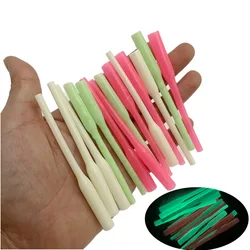 5Pcs Fishing Hose Fluorescent  Luminous Heating Shrink Tube 85mm Sea  Anti-Tangle Feeder  Pipes