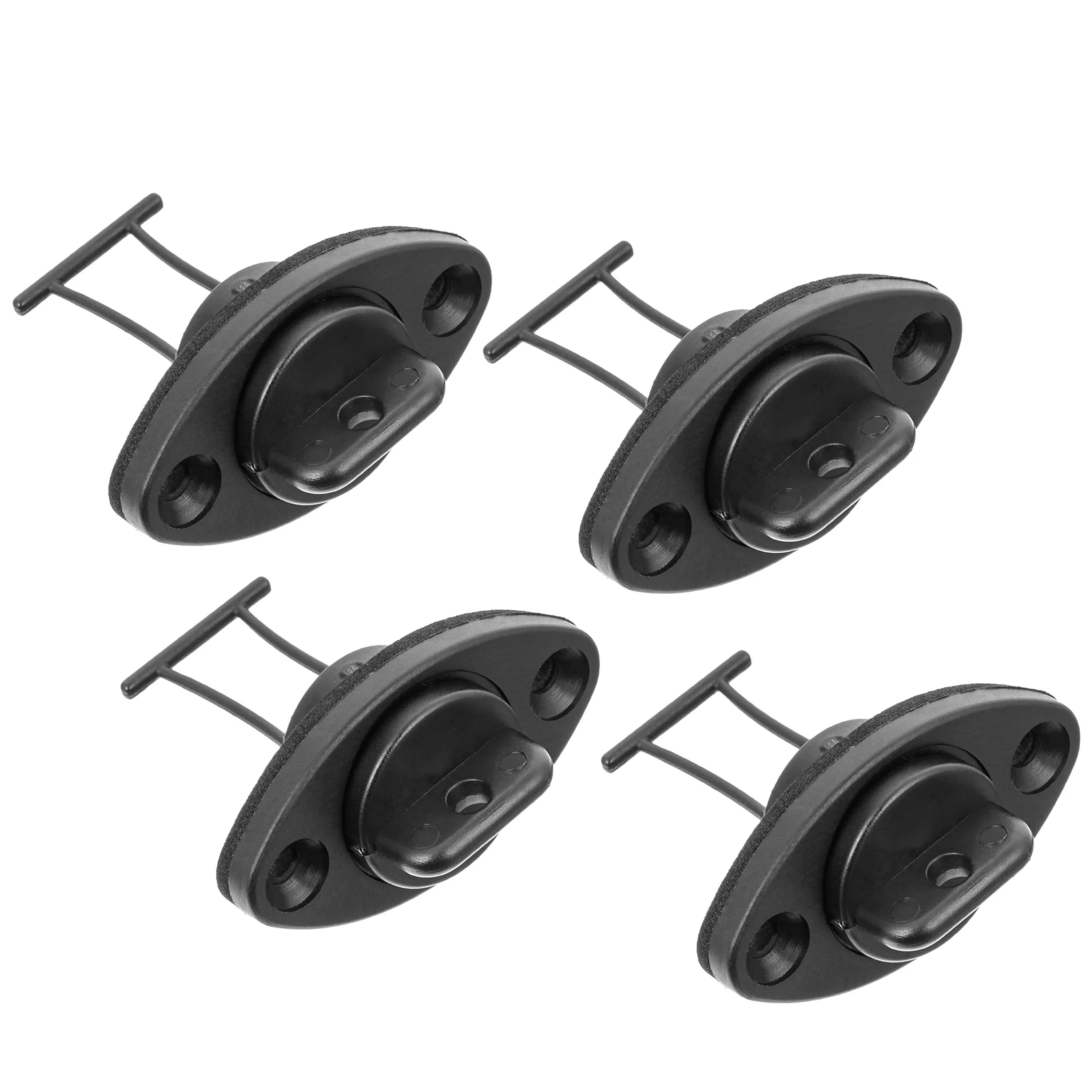 

4Pcs Kayak Scupper Plugs Boat Drain Plugs Kit Kayak Accessories (Black) Canoe Drain Holes Stopper Hull Drain Plug