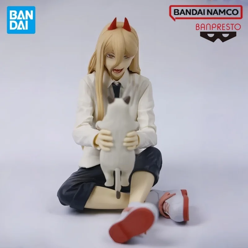 

Bandai Original In Stock Banpresto Chainsaw Man Rest Time Pava Mew Ramen Press Scene Figure PVC Anime Figure Model Toys Gifts