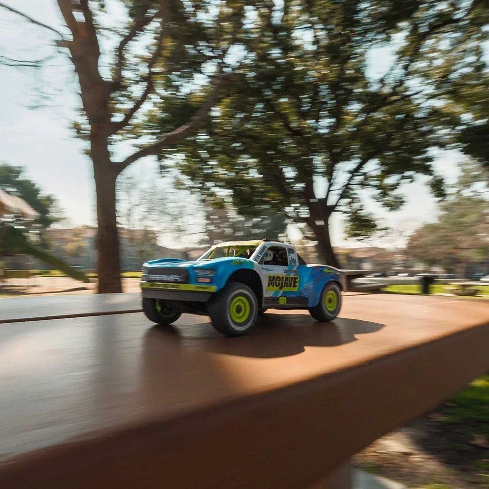 電気砂漠トラック,子供と大人のためのおもちゃ,rc,ブラシ付き4wd,rtr 1,14,小規模,arrma mojave root,mega 380