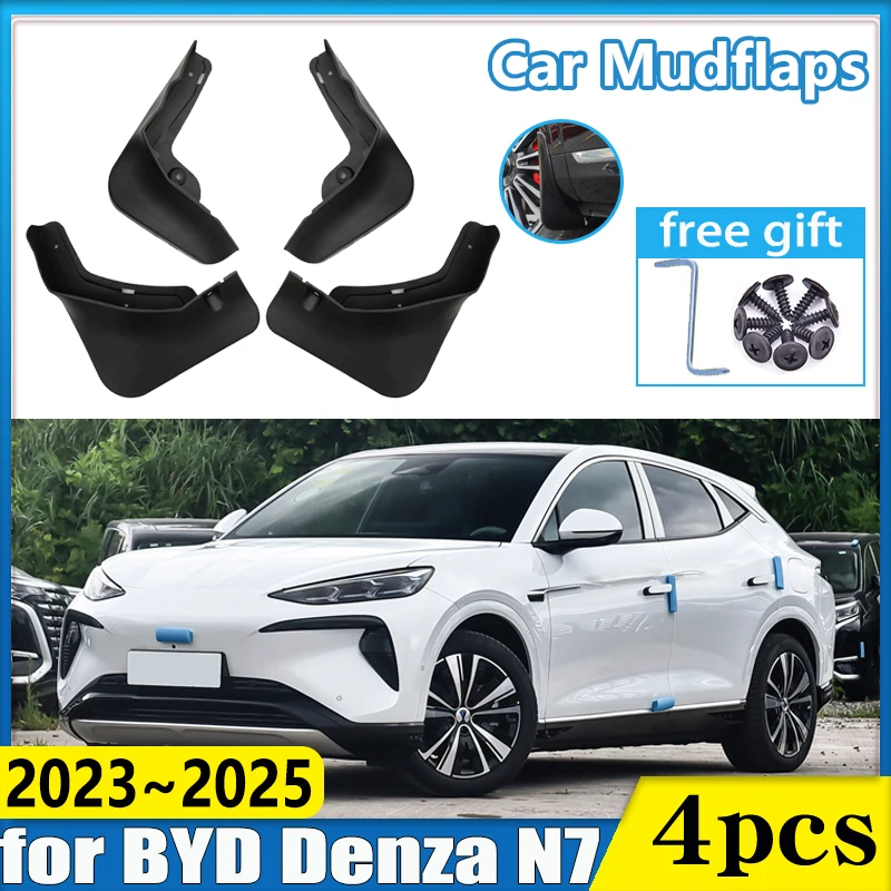 

Для BYD Denza N7 2024 2023 2025 автомобильные брызговики брызгозащищенное крыло переднего колеса брызговики брызговики автоаксессуары