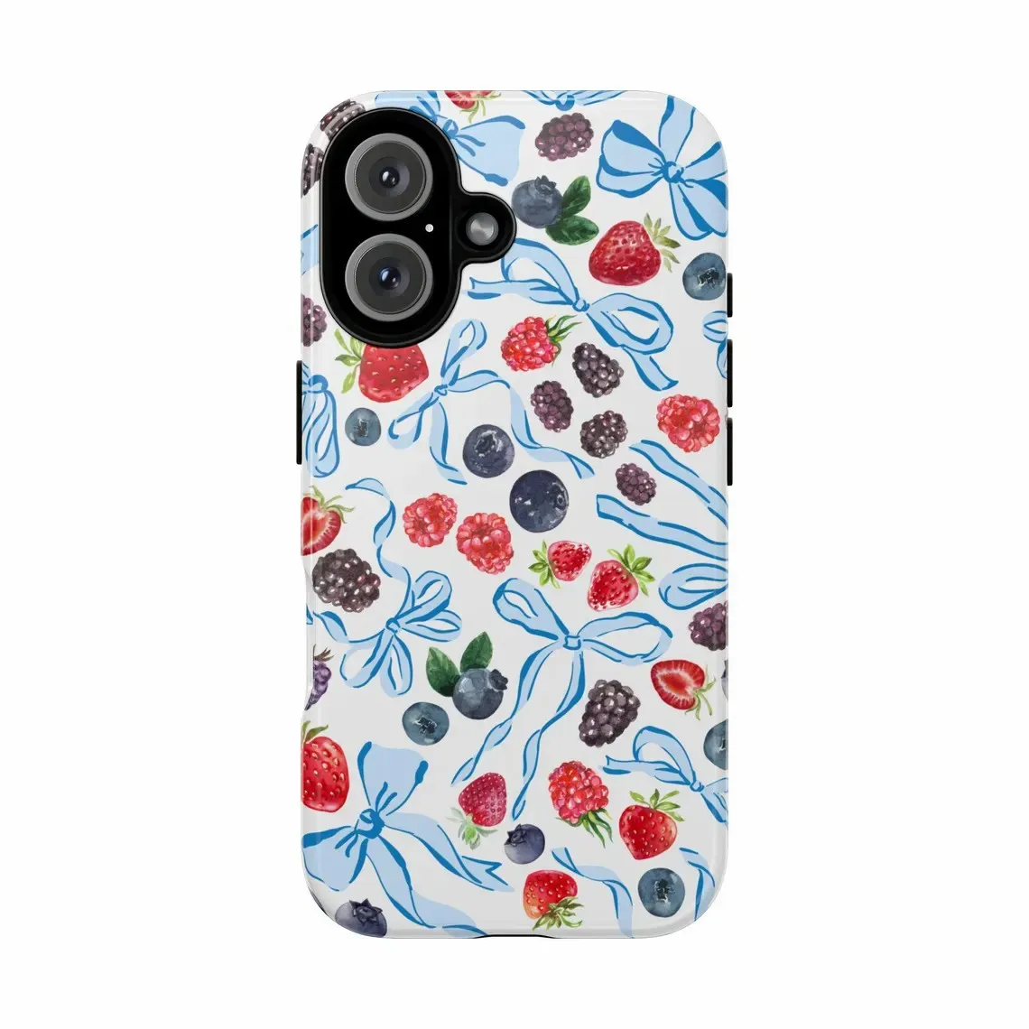 

Fruit bow luxury design Phone Case for iPhone 17 16 15 14 13 12 11 7 8 Air Pro Max Plus Luxury Double-layer Back Cover