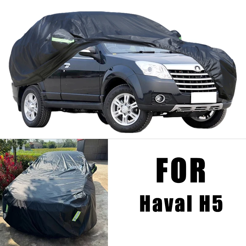 

For Haval H5 All-Weather Car Covers 6-in-1 Waterproof Dustproof UV Proof Snowproof Scratch Resistant Protection