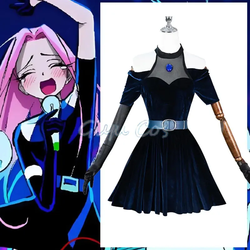 

Костюм для косплея Alien Stage Mizi, парик, аниме, костюмы на Хэллоуин, женская игровая форма