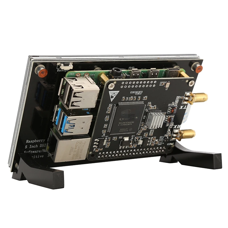 Radioberry V2.0 Beta5 Software Defined Radio Devices HF SDR TRANSCEIVER PI HAT DSI Display For Rasbperry Pi