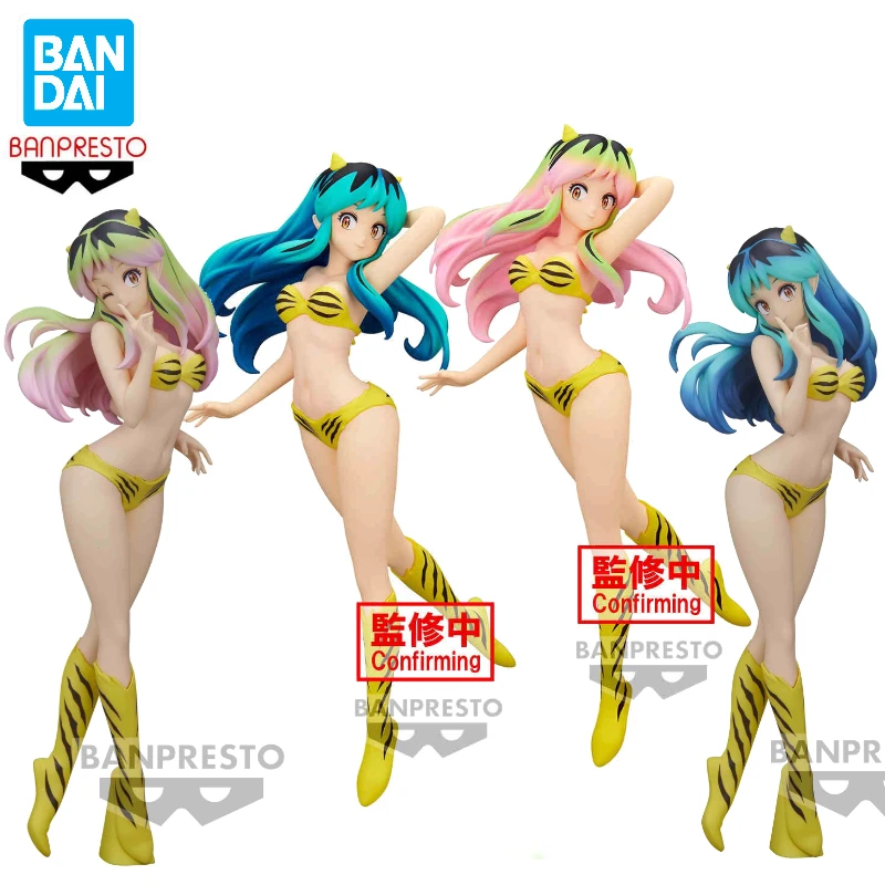 In Stock Bandai BANPRESTO Glitter & Glamors Urusei Yatsura Lum Anime Action Figure Toy Gift Model Collection Hobby