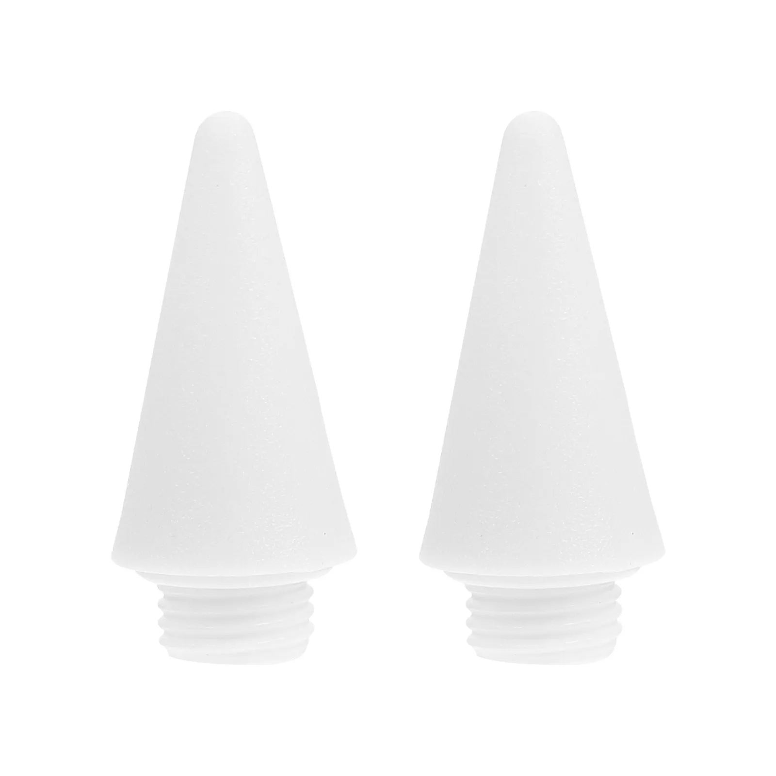 

2 шт. универсальных сменных наконечников для стилуса из антискользящего волокнистого материала, идеально подходят для емкостных устройств, обеспечивают точность без разводов