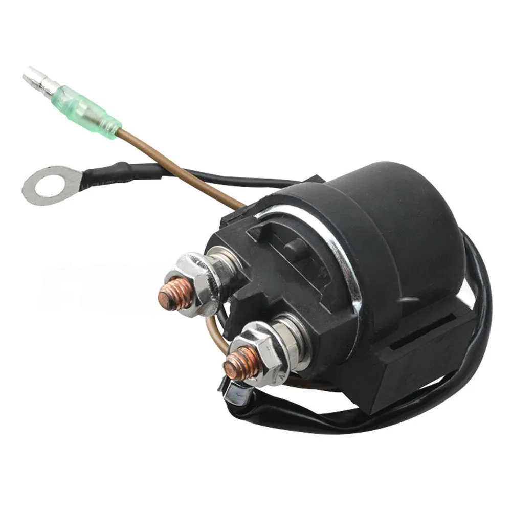 Starter Solenoid Relay For 2 6-70HP 4 9.9-15HP Outboard Engine Black Electrical Panel Parts Accessories