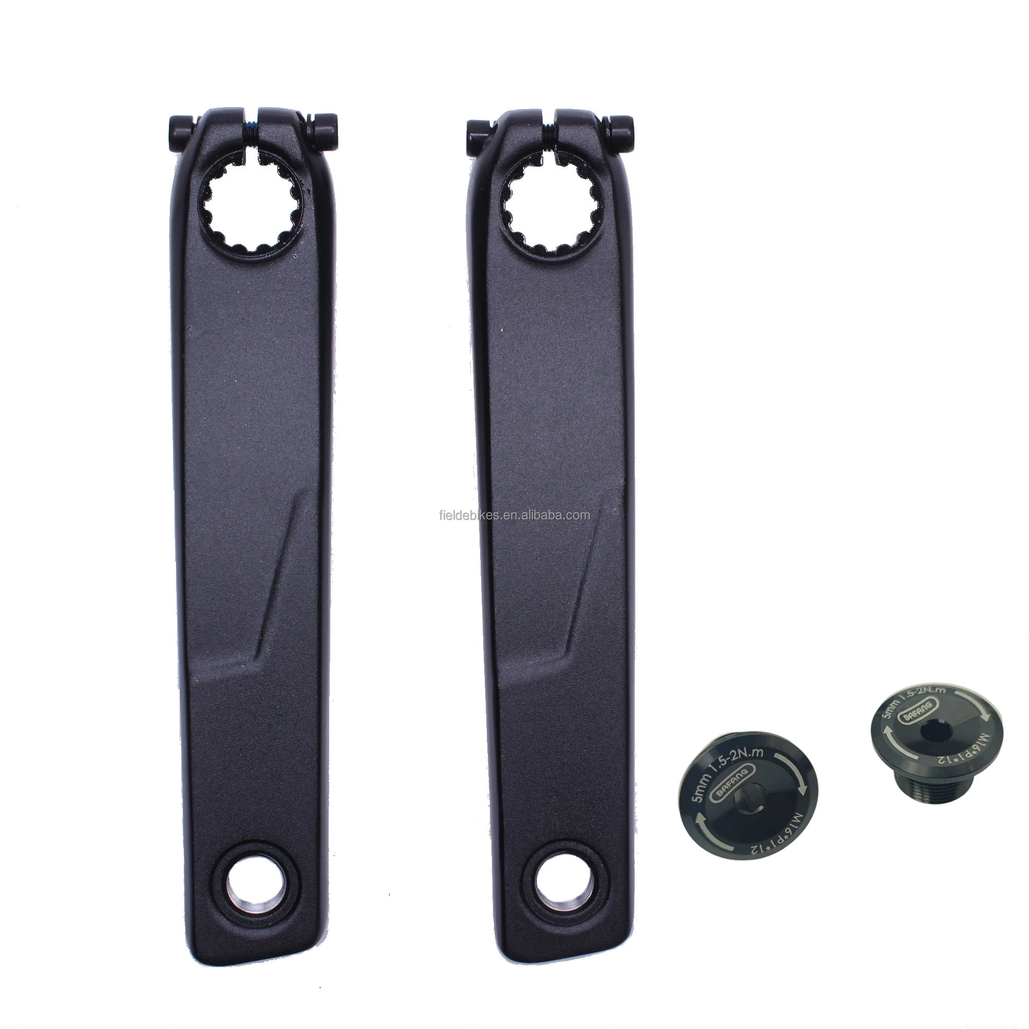 

For EB02 Cranks M560/M600/M510 Electric Bike Mid Mounted Motor 152-170MM Bicycle Crank Arm E-Bike Forged Aluminum Q-Factor