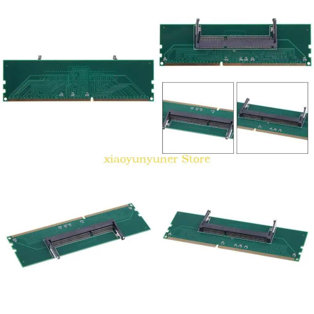 

P9JB DDR3 Memory to Desktop PC Ram- Adapter Card SO DIMM DDR3 Converters Memory Connector 240P-204P Interface