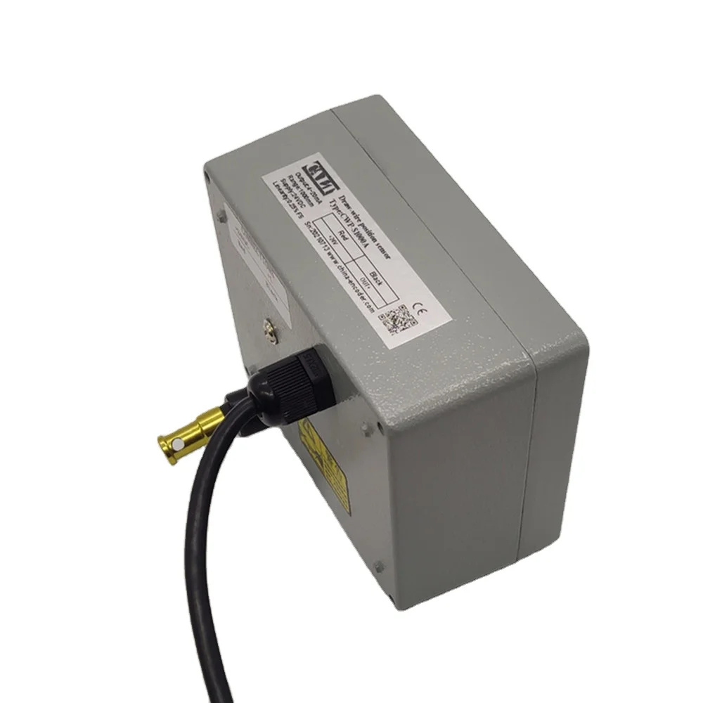 Transdutor de fio de tração CWP-S1000 Sensor de deslocamento de 1M com invólucro protetor para uso externo