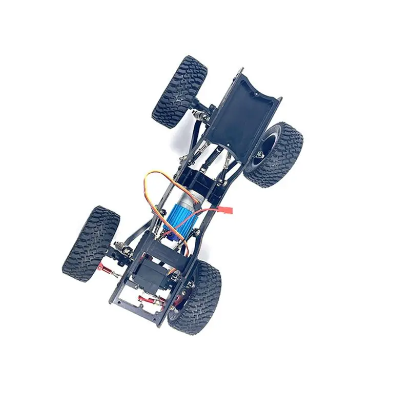 For Mnd90 98 99S Remote Control Vehicle Refitted With Shock-Absorber Tie Rod Of Steering Gear Cabin Tail Beam On Bridge ,Red