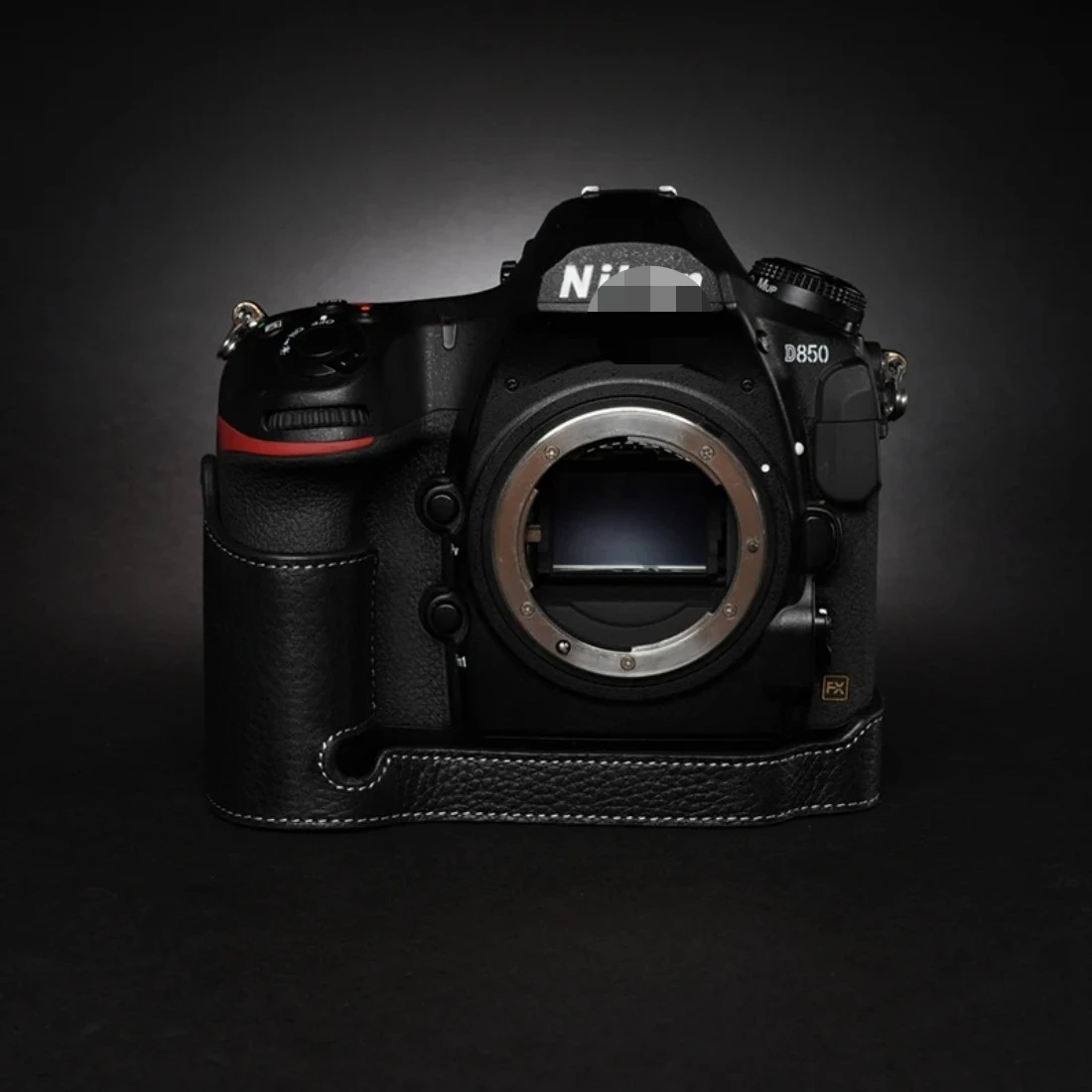 Funda de cuero auténtico para cámara Nikon D850 D750 NIKON D-850 D-750, funda protectora de piel de vaca para fotografía