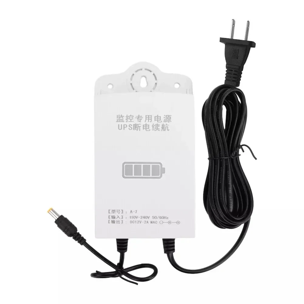 12V 1800mah UPS Uninterruptible Power Supply Monitoring Power Regulated Power Supply For Wifi IP Camera US EU-Plug