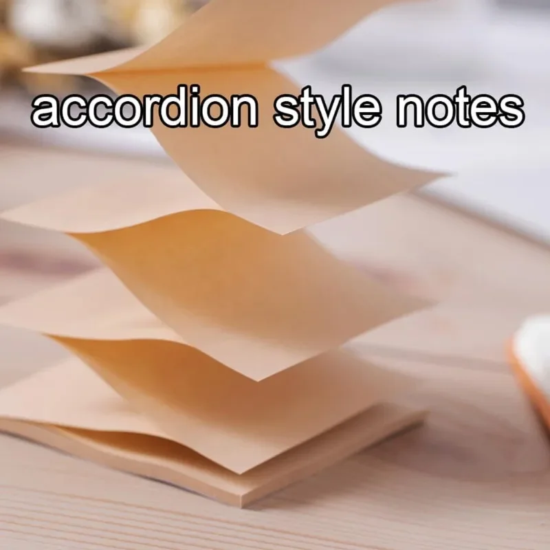 (16 حزمة) ملاحظات لاصقة منبثقة مقاس 3 × 3 في ملصقات Post Accordion، وسادات مذكرة قوية فائقة اللصق بألوان عتيقة
