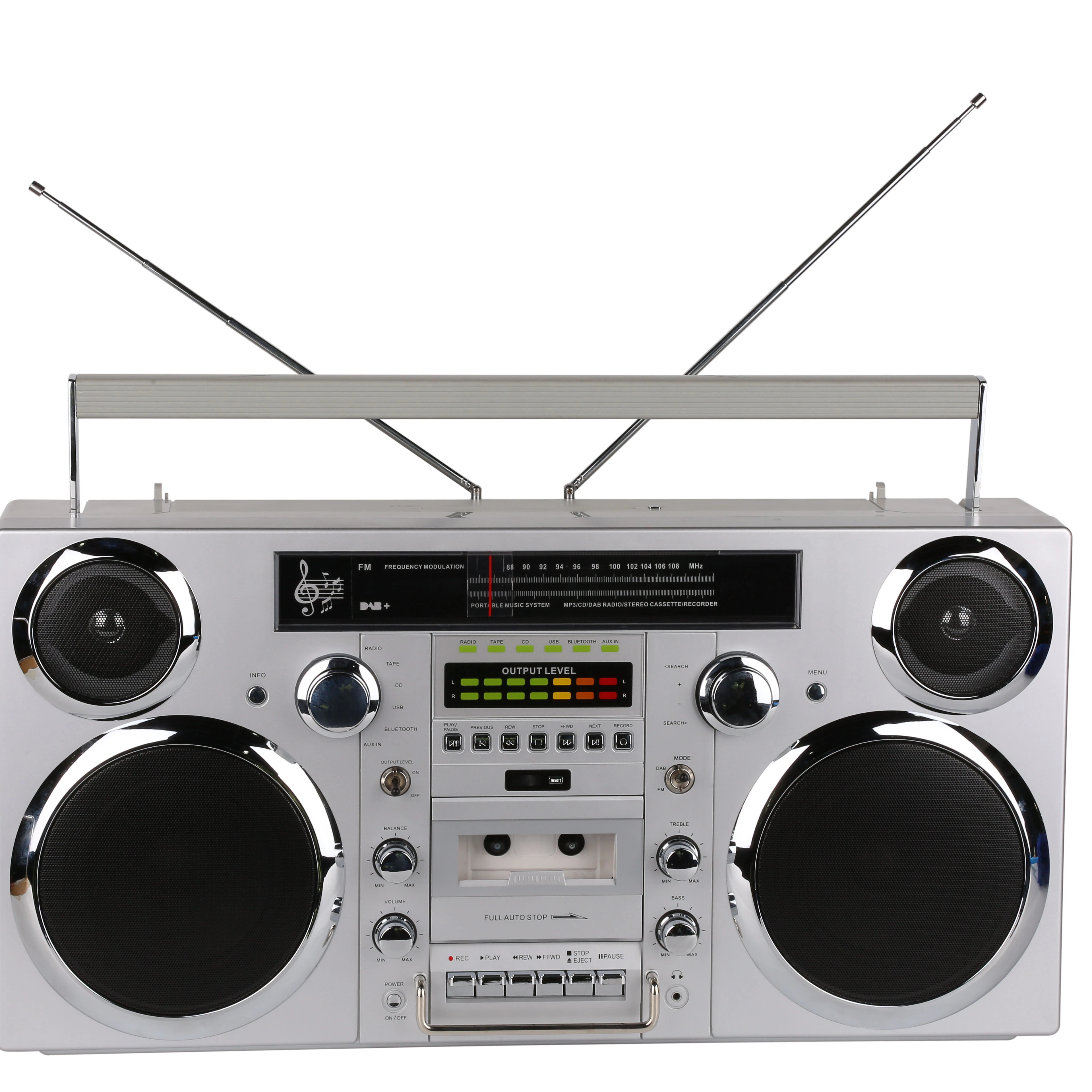 Wholesale Multi Function Tape Playback External Input Dual Frequency Input Interface Cd Radio Recorder