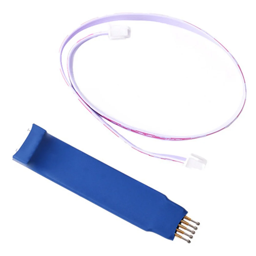 OUVU-2.54MM 5P STM32 Módulo de sonda de programación programación STM8 Pogo Pin XH2.54 Cable DuPont prueba de bricolaje, 2,54 MM 5P