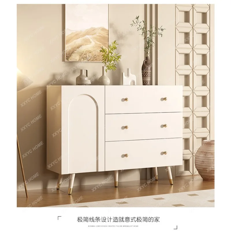 XXhot Storage Simple Handles For Cabinets Minimalist Drawers Modern Trendy Display Cabinet Space Saving Furniture