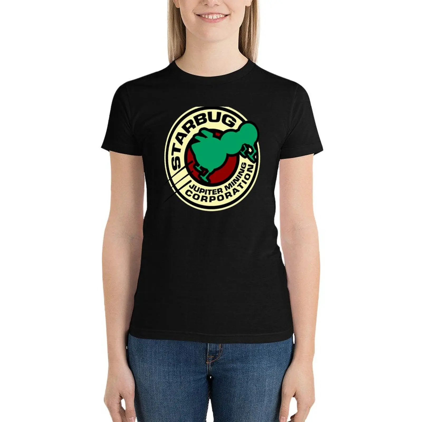 Jupiter Mining Corporation Logo T-Shirt hippie clothes Blouse Women's t-shirt