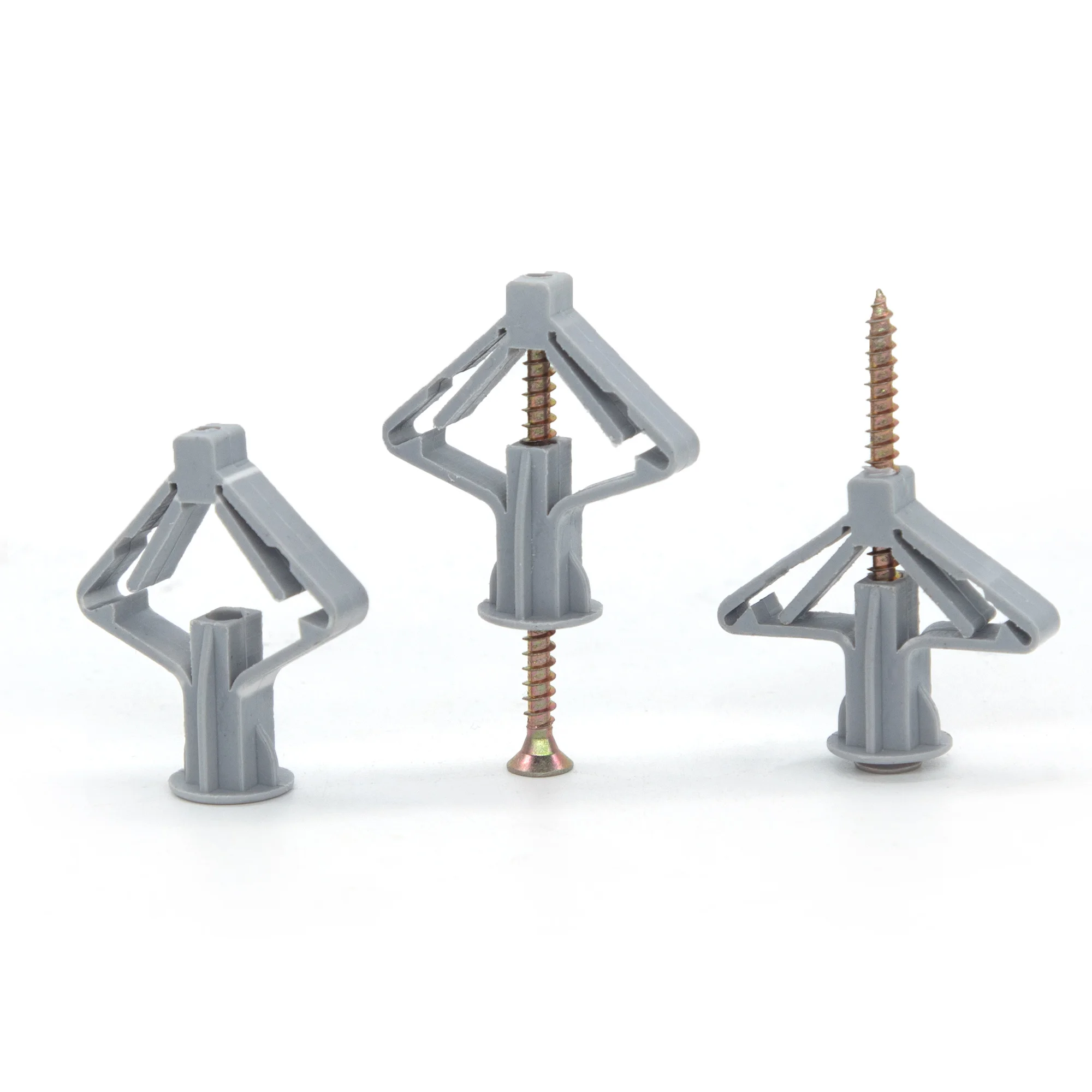 10/50 m3.5 Sets Hollow-Wall Anchors Drywall Anchor Kit With Screws Expansion Tube Pipe Self Drilling With Zinc Plated Screws image 6