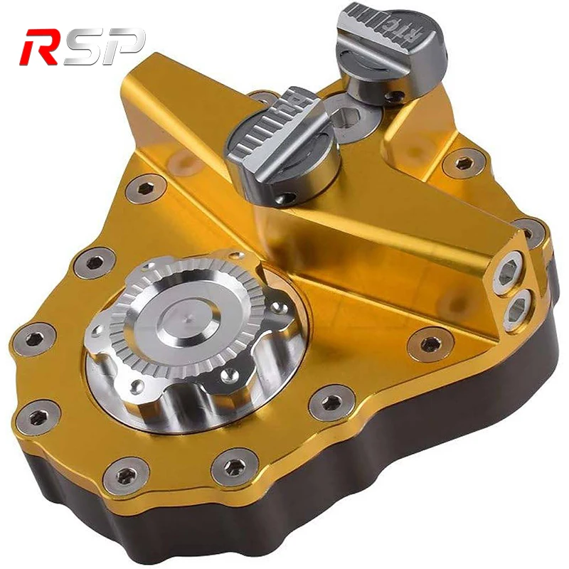 

Universal CNC Adjustable Steering Damper Control Motorcycle Body Systems Motocross Accessories