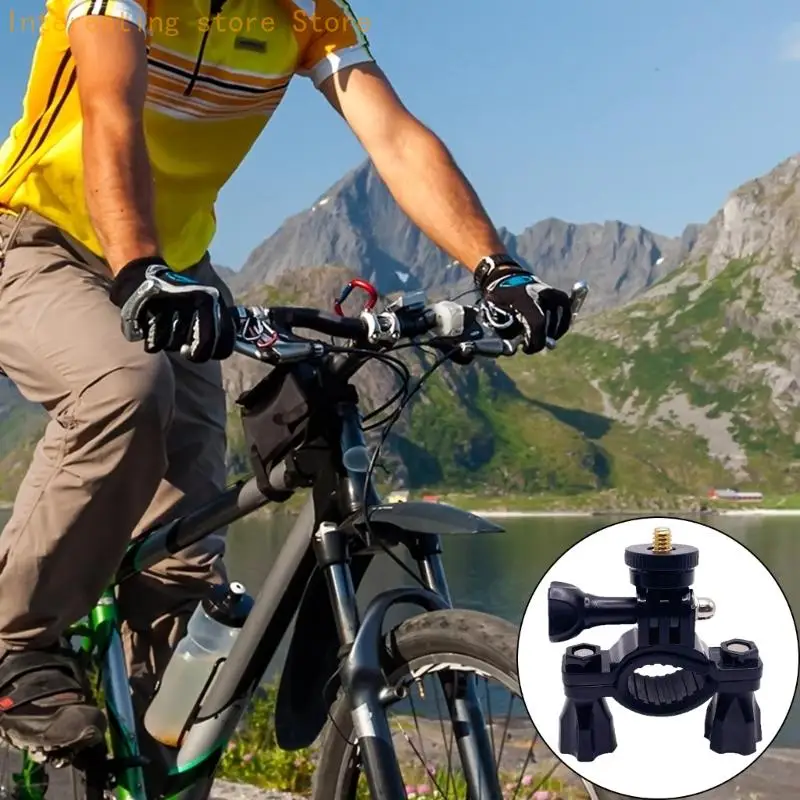 ABS-Kamera-Lenkerhalterung mit 1/4-Zoll-Schraube für Mountainbike-Motorradfahren 55KC – Detail 10