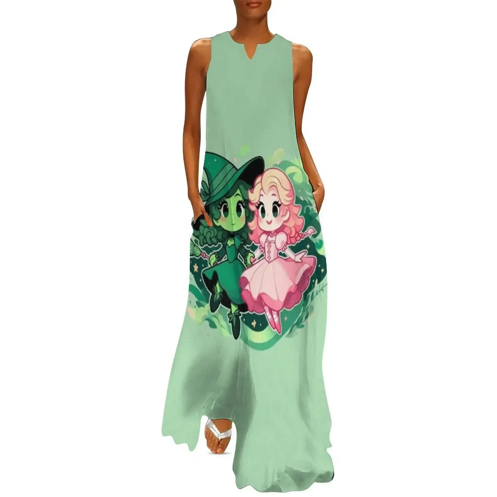 

Elphaba & Glinda Wicked the Musical Long Dress Dress for girls Women's dresses women's luxury party dress Woman clothing