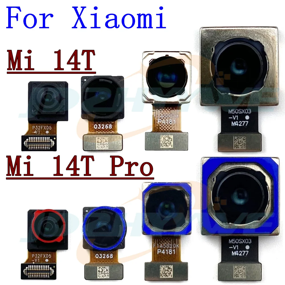 

Передняя задняя камера для Xiaomi Mi 14T Pro 14TPro, селфи, фронтальная задняя часть, основная широкоугольная задняя камера, гибкий кабель
