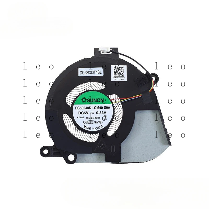 EE Laptop-CPU-Lüfter für DELL Latitude 9520 0X77GN