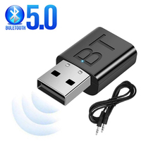 USB Wireless Bluetooth Transmitter Receiver Stereo BT 5.0 RCA USB 3.5mm Jack AUX For TV PC Earphones Home Stereo Car Hifi Audio