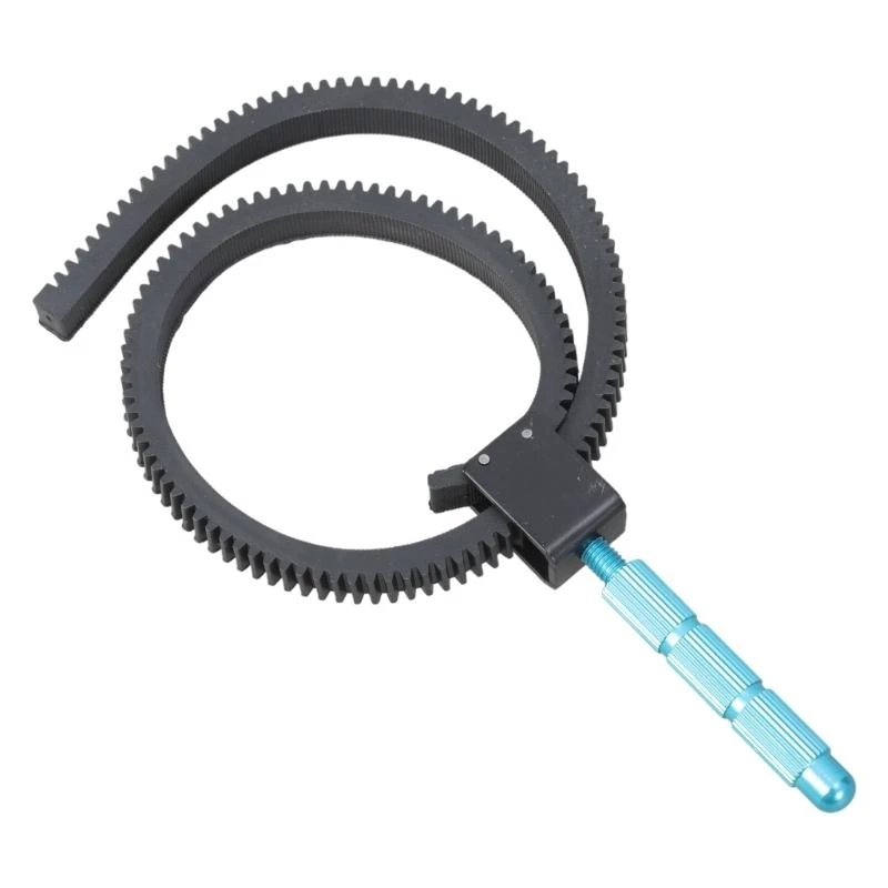 

652F For SLR DSLR Camera Adjustable Rubber Follow for Gear Ring Belt Grip for DSLR Camcorder Camera Aluminum Accessorie