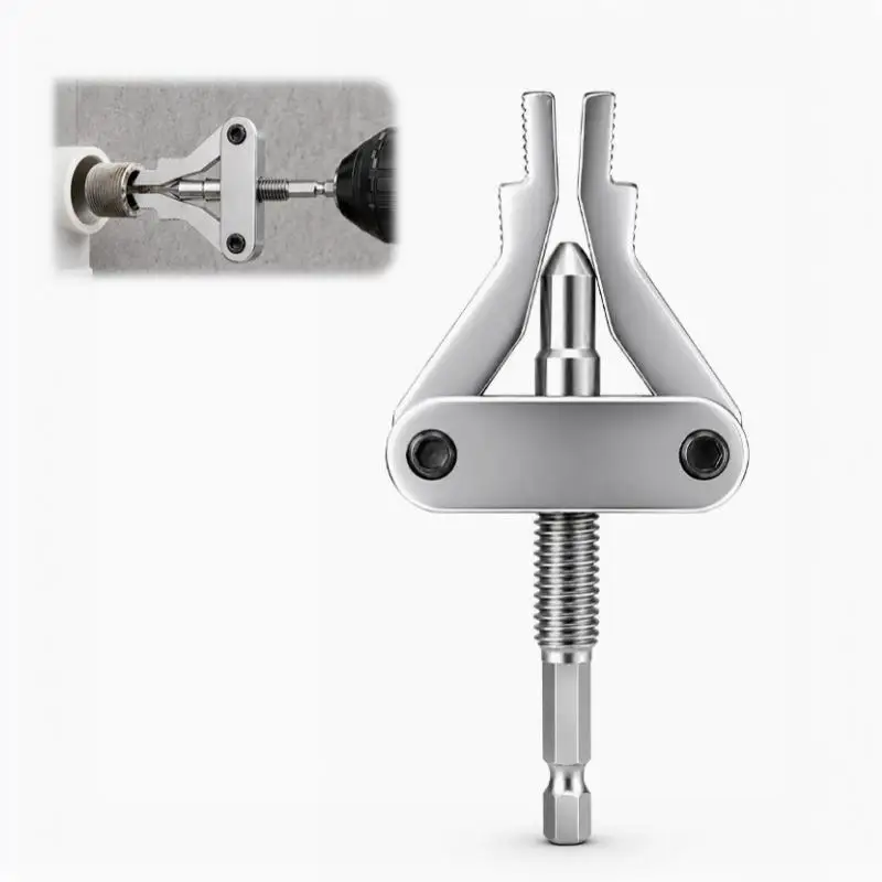 Rafford Pipe Extractor Tool Broken Thread Puller Hex Shank Power Drill For PPR PVC Plastic MPP Pipes