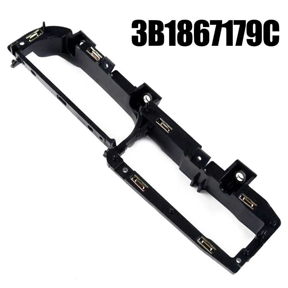1PCS For Passat B5 Car Front Left Door Pull Grab Handle Bracket 1J1867179A High Strength Durable Replacement 11.61x3.34 X1.57in