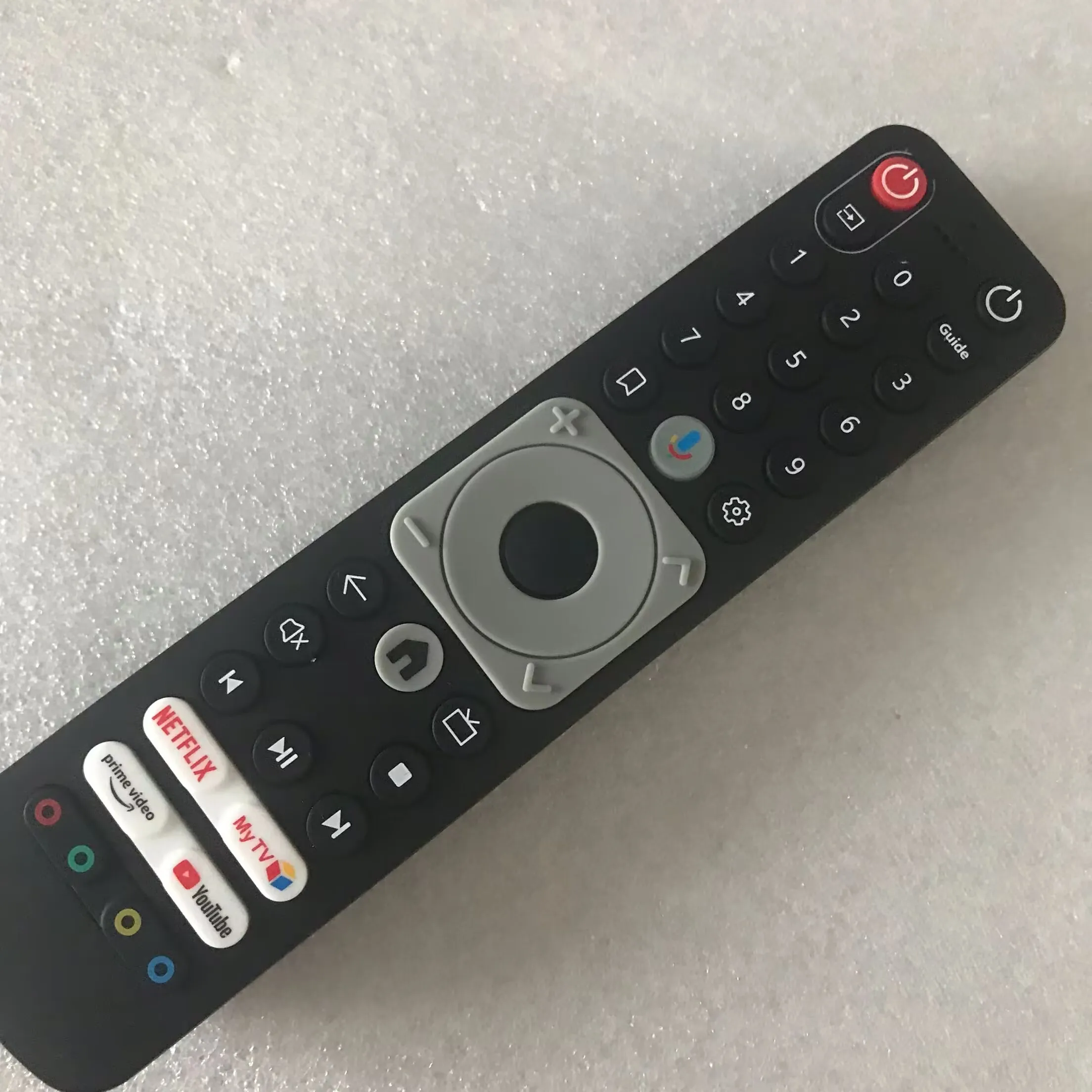 Smart Bluetooth Voice TV Remote CR250326 With Netflix MyTV Prime Video YouTube Shortcut Replacement Controller