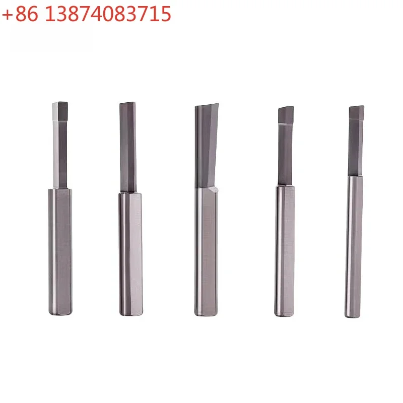 1 pcs  Lathe DM Series Carbide Keyway Broaching Insert Blind Hole Spline Shaping Tool Internal Slotting Cutter for CNC Milling