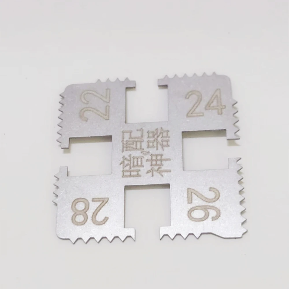 1PCS /LOT Key Matching tool Key Cut Lishi Key Cutter Assist Repair Positioning tooth Copy Key Data