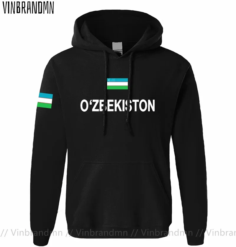 Uzbekistan Uzbekistani UZB Hoodies O'zbekiston Uzbekistan Flag Design Fashion Sweatshirt Men Classic Hoodie Pullovers Streetwear